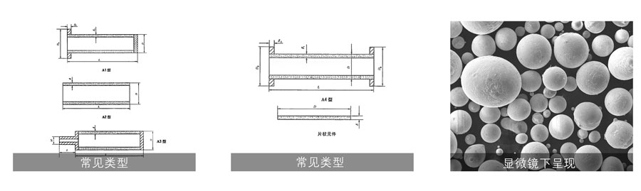 粉末烧结网滤芯的结构